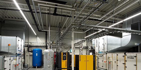 Klimaatinstallatie bij Peti Protein