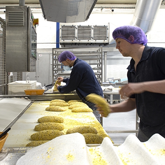 Warmteafvoer ovens bakkerij