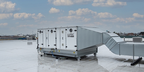 Luchtbehandelingskast voor CNC productieruimte