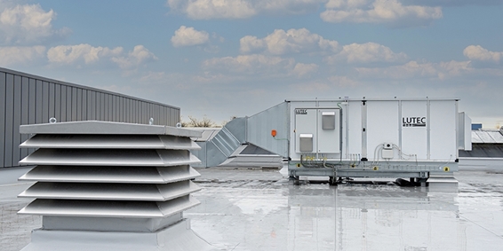 Luchtbehandelingskast voor CNC productieruimte