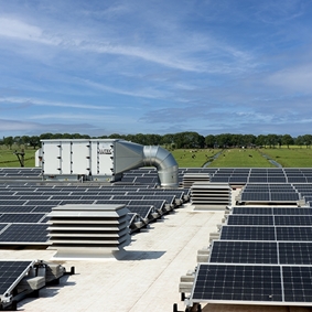 Het nieuwbouw pand van Promatrix is volledig van het gas af