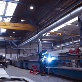 Effectieve lasrookafzuiging en energiebesparing