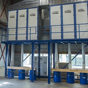 FM filterinstallatie bij Hendriks precon