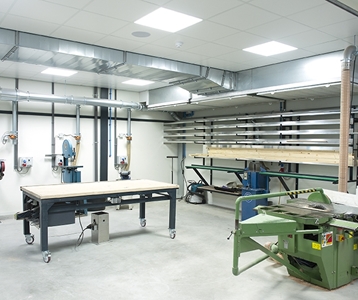 Schone lucht direct bij de medewerker