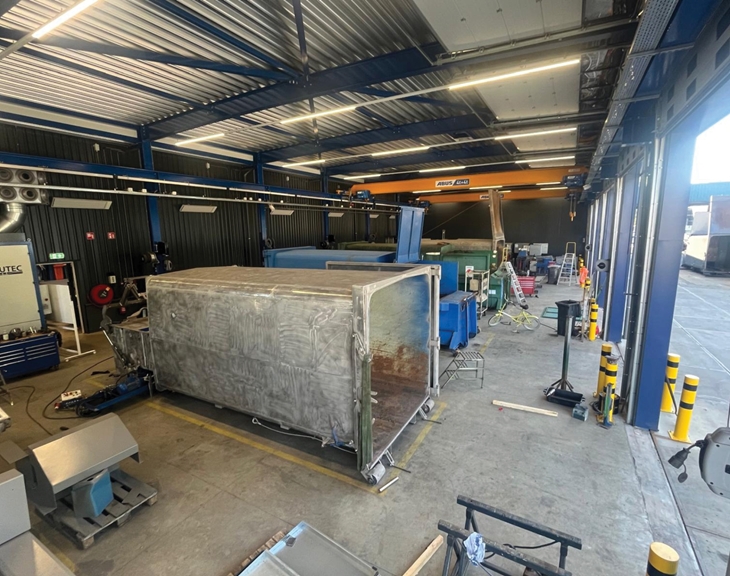 FM100 opmengunit + 2 EC-dakventilatoren