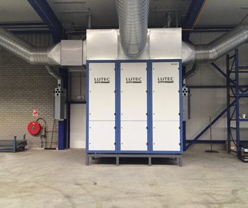 De FM filter- en ventilatie unit