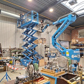 Work in progress bij Thermopol