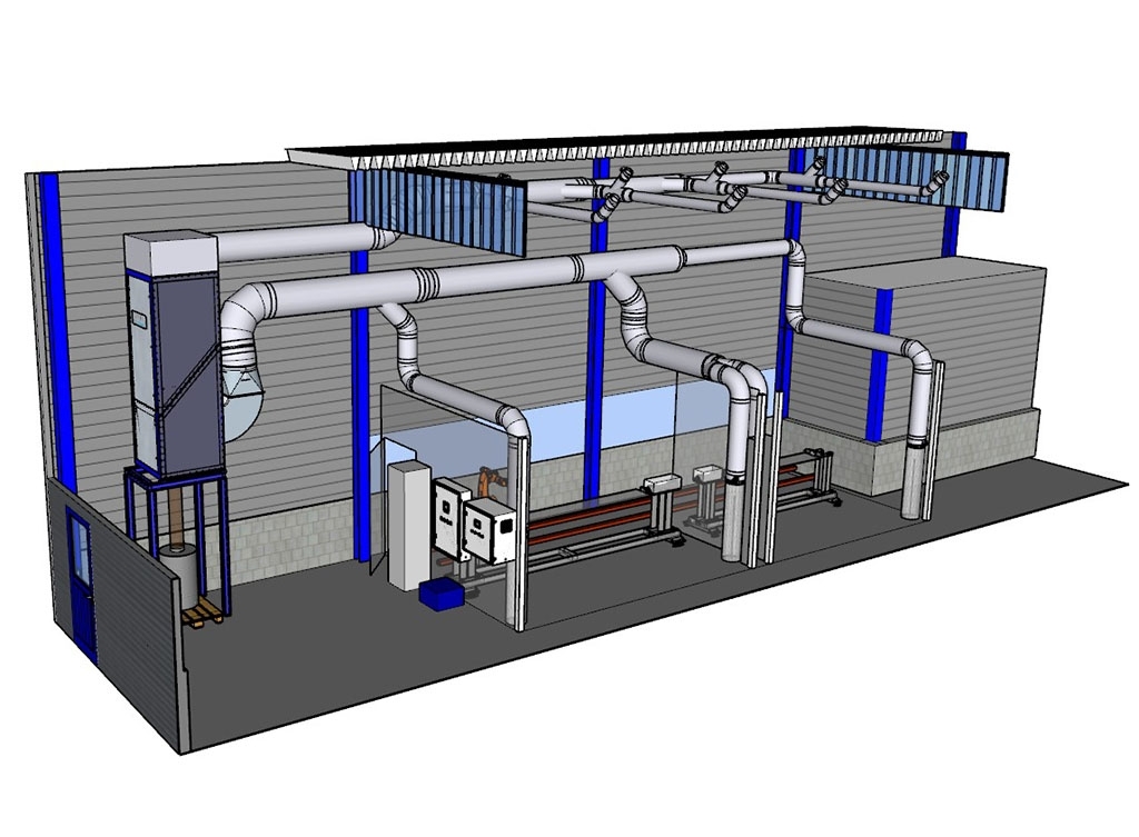 Zo werkt een lasrobot afzuiginstallatie
