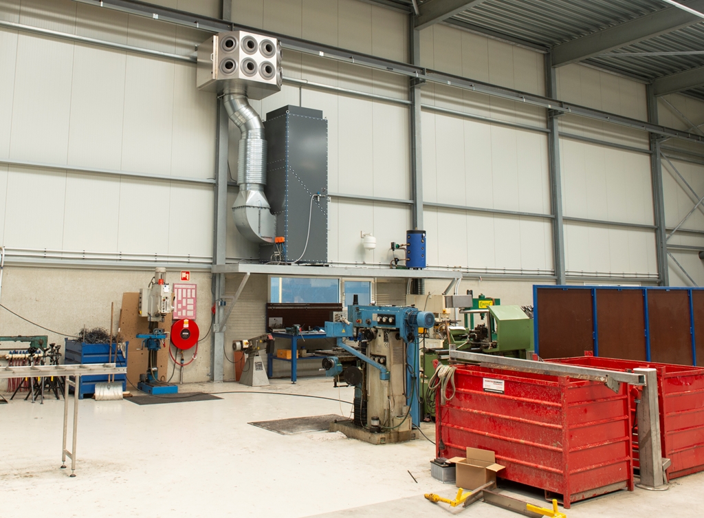 Werking van de FM100 met airbox