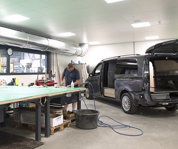 Comfortabele luchtverdeling