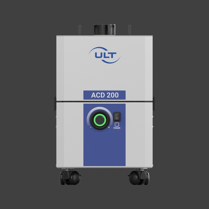 Mobiele afzuig- en filtratie-unit ACD voor dampen, geuren en gassen.
