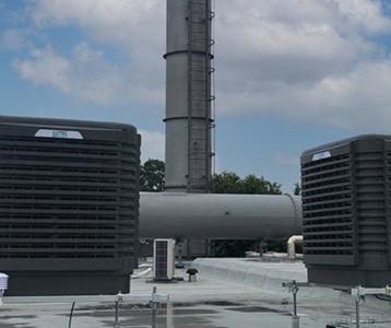 Adiabatische koeling industrie