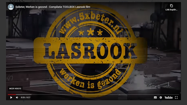 Over lasrook en gezond werken (5 x Beter)