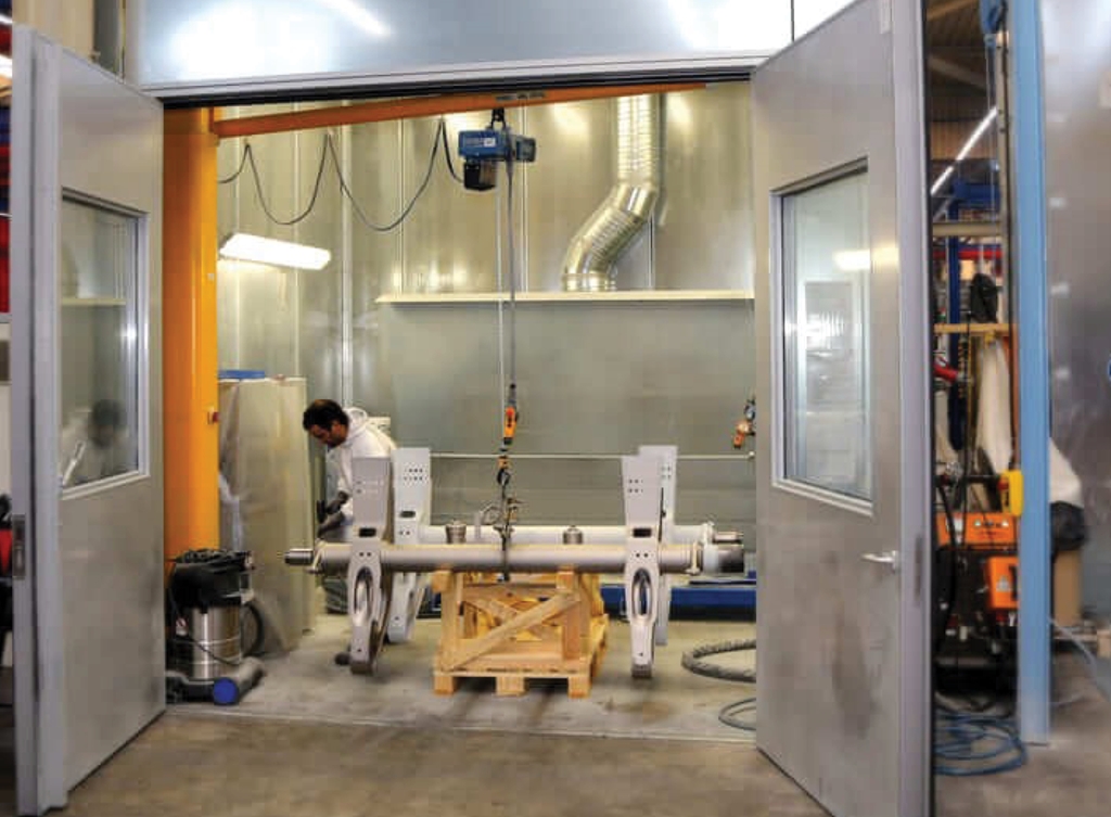 Toepassingen cabinewerkplekken