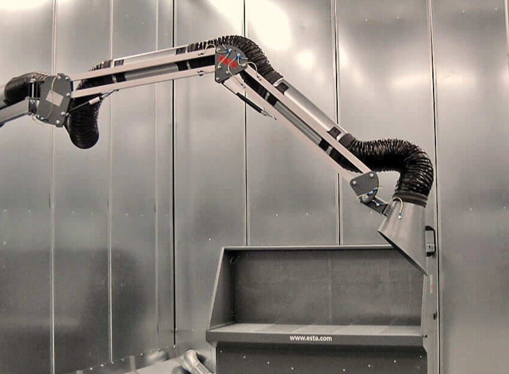 Voor de optimale opvang van rook en stof