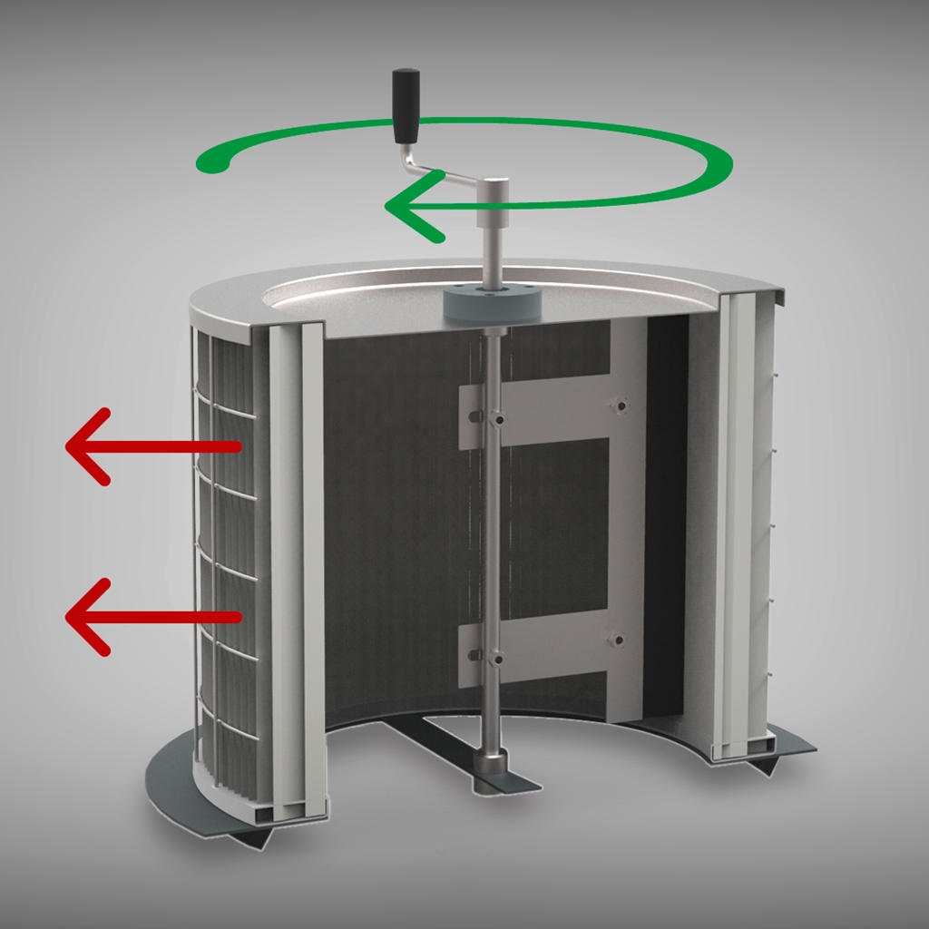 Mobiel lasrookfilter SRF K