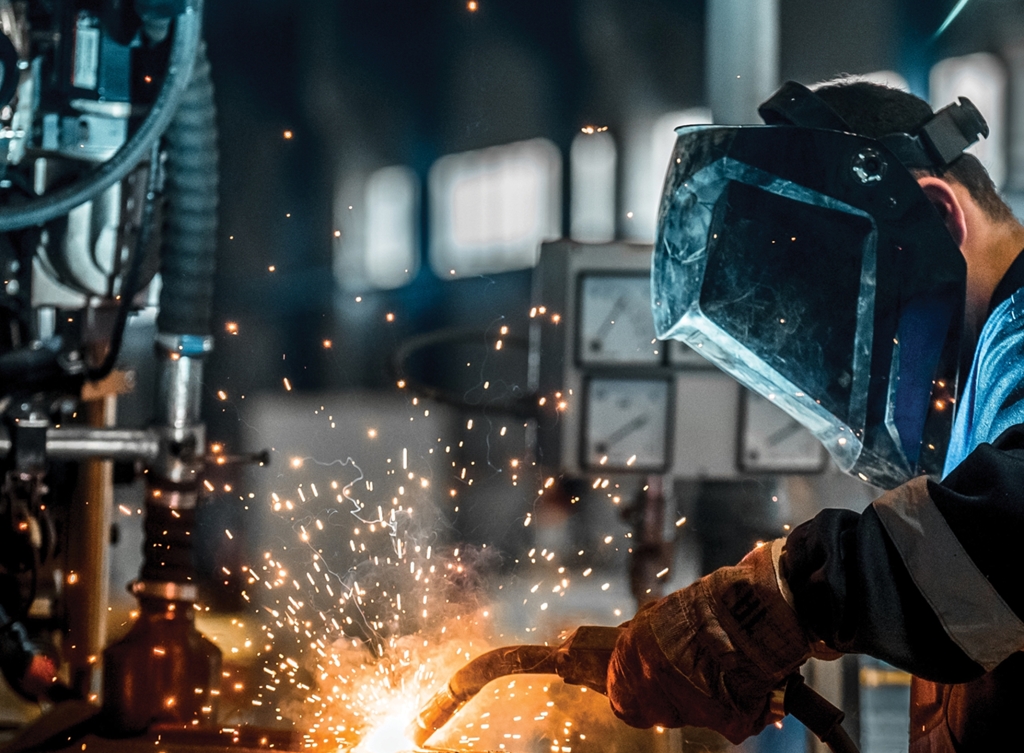 Werk op vol vermogen door