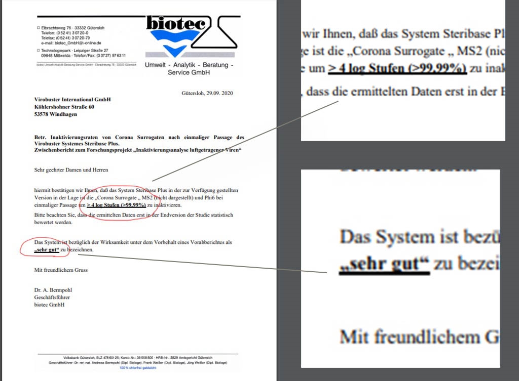 UVPE zeer efficiënt op COVID