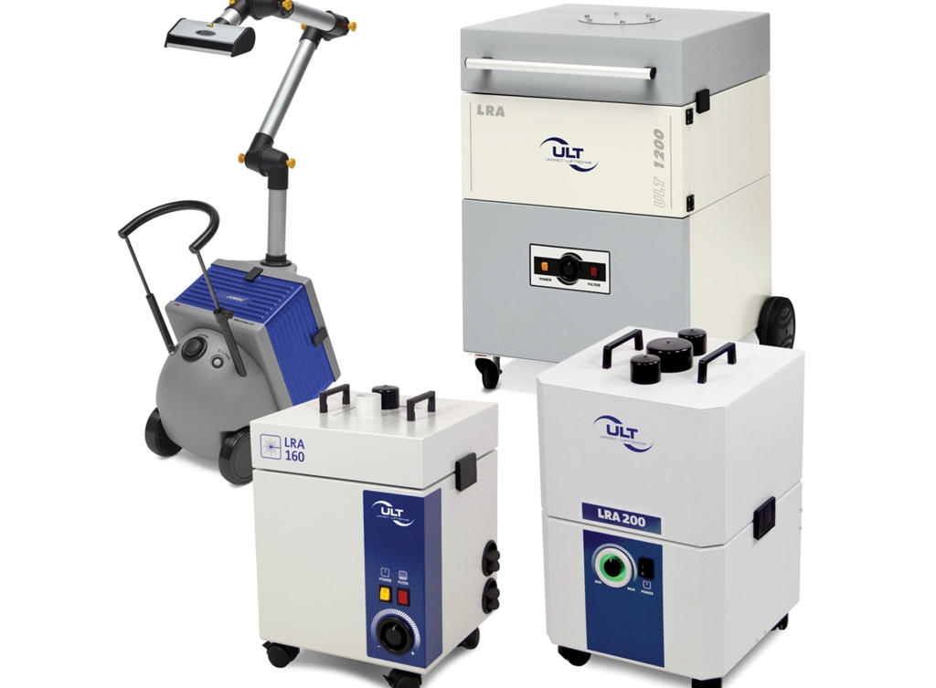 LRA bij uitstek geschikt voor filtering soldeerrook