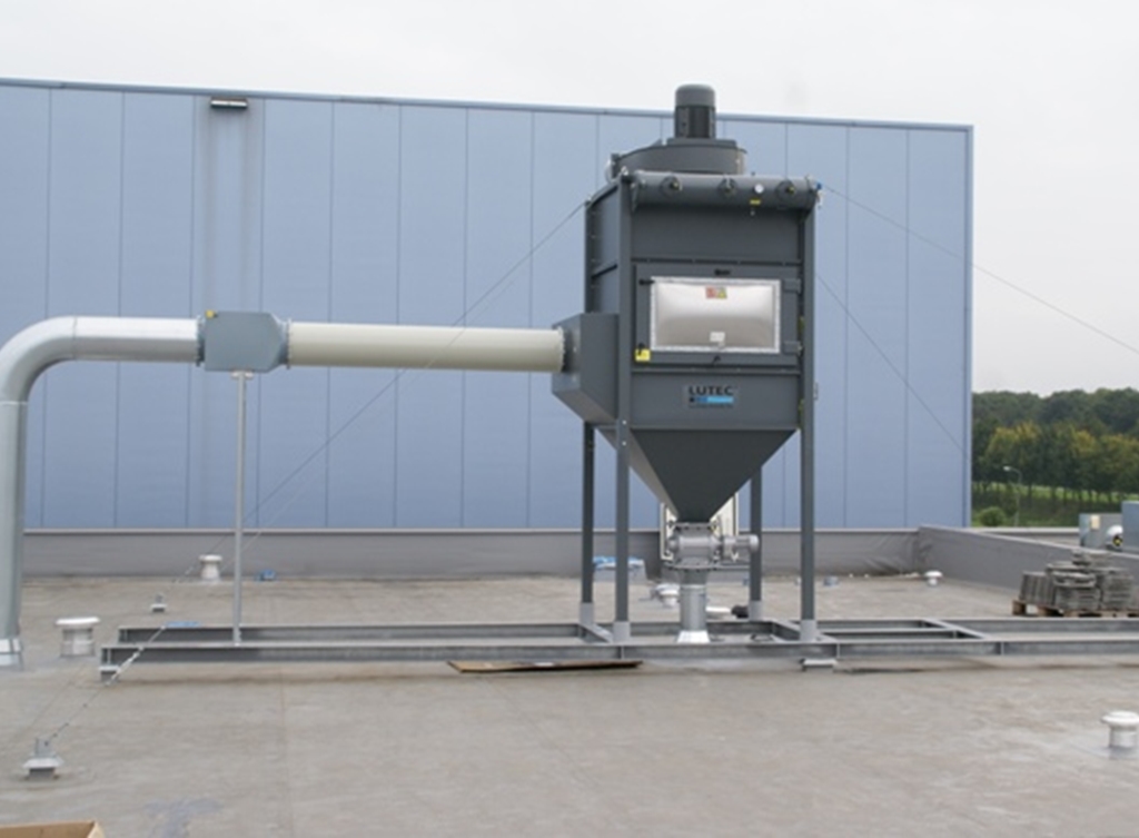 Resultaat explosieveilig afzuigsysteem