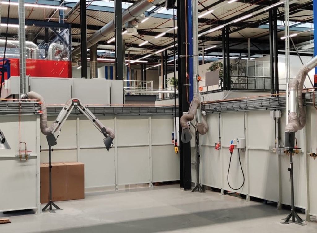 Productie ging door tijdens verhuizing