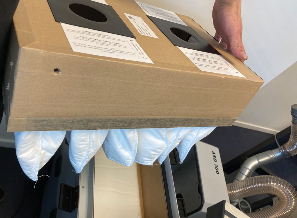 ASD300 voor stofafzuiging