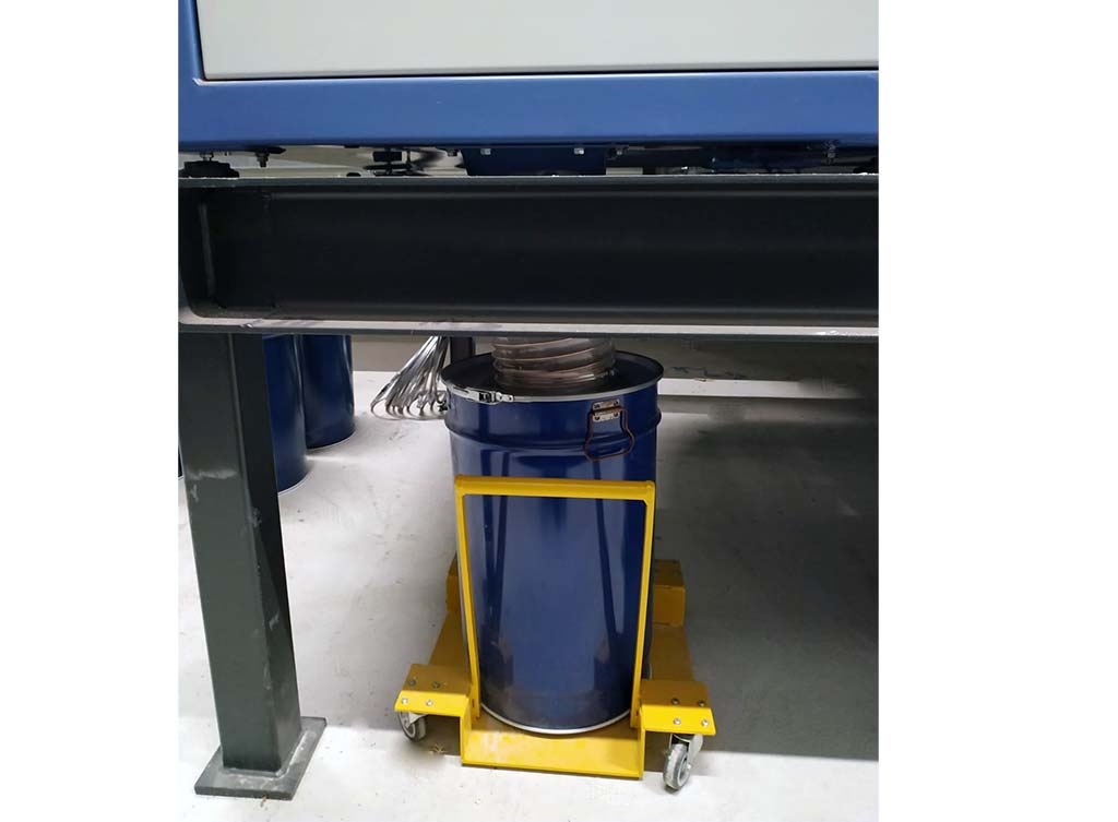 Efficiënte filtering en stofafvoer