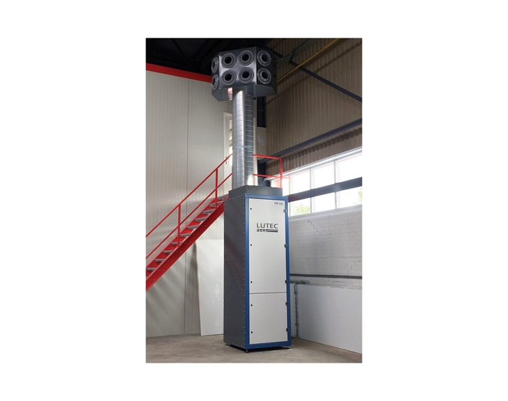 FM100 met airbox als opmengunit