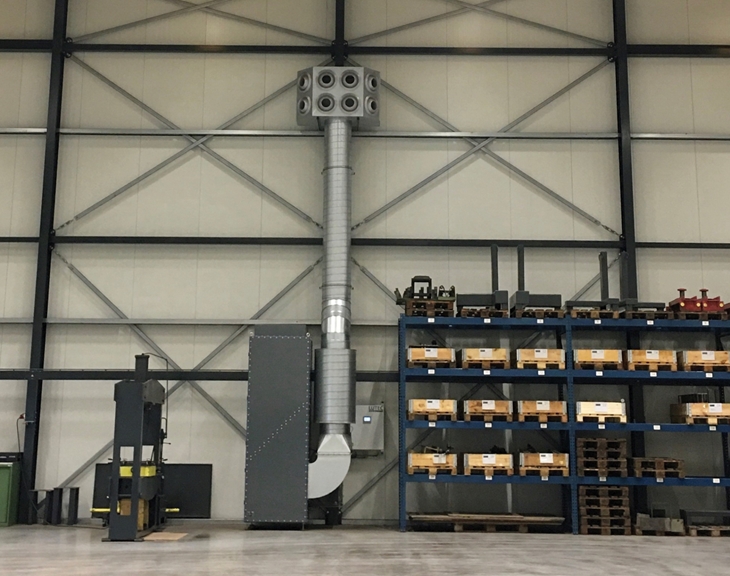 FM opmengunit in werkplaats