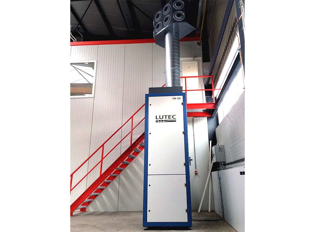 Opmengunits type FM100 airbox