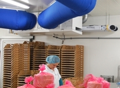 luchttechniek in de voedingsmiddelenindustrie