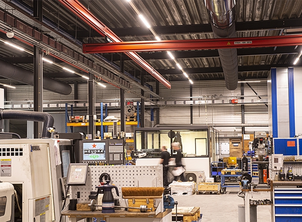 CNC bewerkingsfabriek Heudra Metaalbewerking B.V. te Ochten