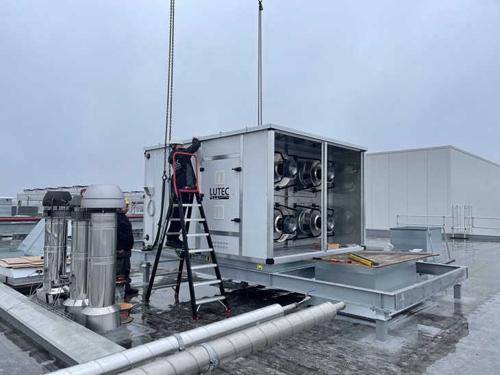 Montage luchtbehandeling