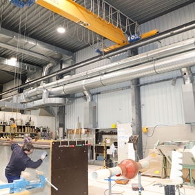 Dampafzuiging en warmteterugwinning