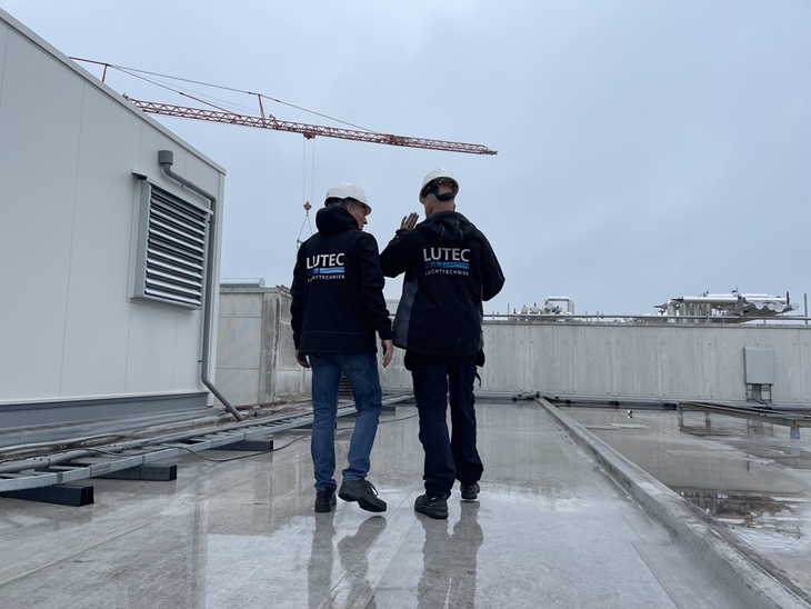 Montage luchtbehandeling