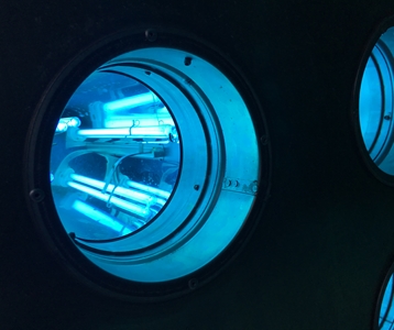 UVPE technologie zuivert de lucht