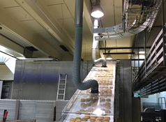 installatie voor verbetering luchtkwaliteit in voedingsmiddelenbranche