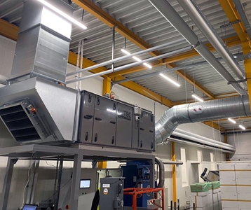 Koeling productielocatie voedingsmiddelen