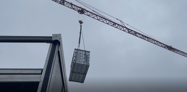 Montage luchtbehandeling