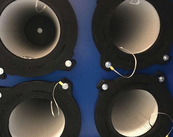 Voorzien van polyester filterpatronen klasse usg