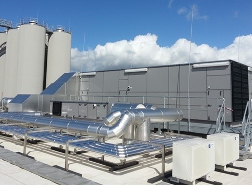 Luchtbehandeling voor de voedingsmiddelenindustrie