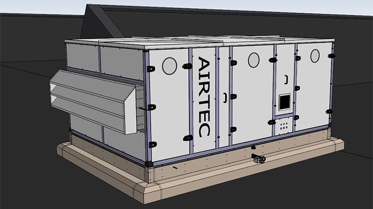 Luchtbehandelingskast LUTEC Airtec HP