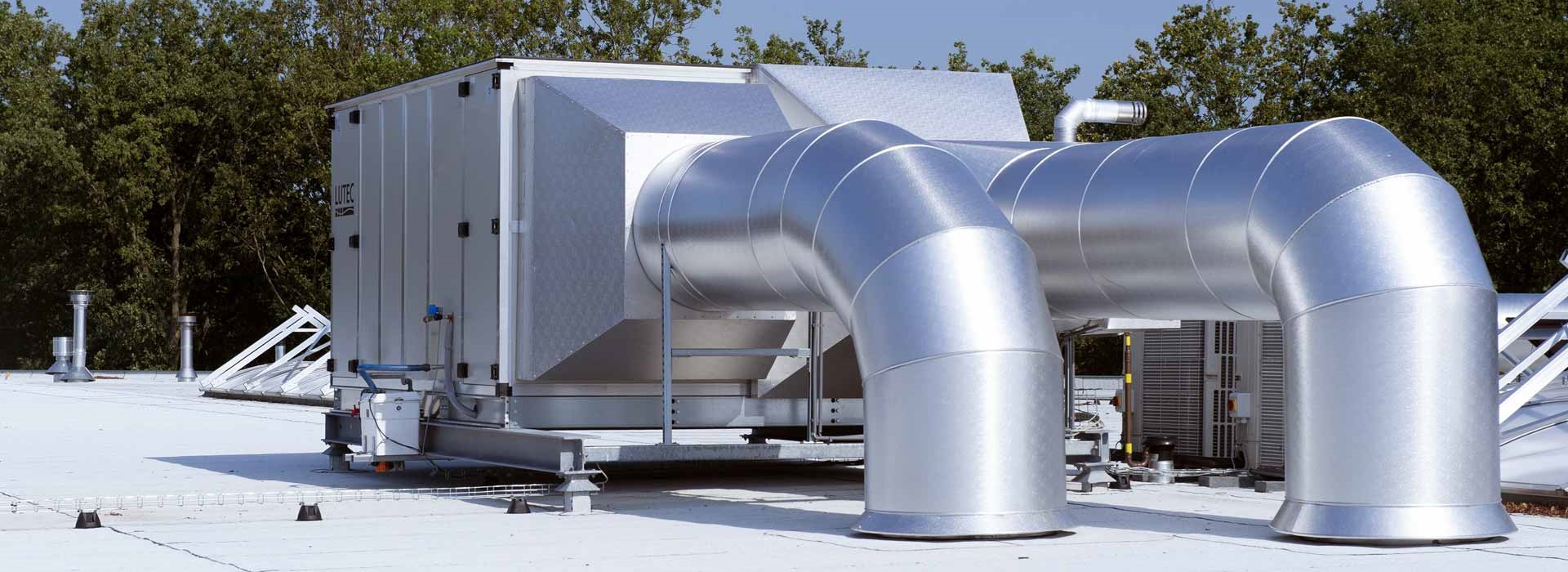 Luchtbehandelingskasten metaalindustrie