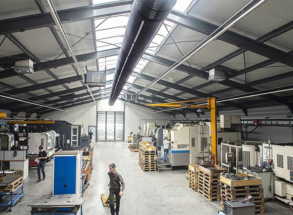 Een schone en gezonde werkomgeving dankzij de luchtbehandeling van LUTEC