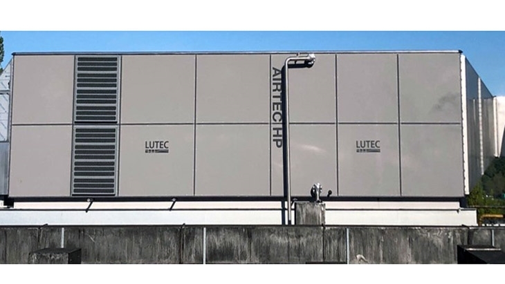 Luchtbehandelingskast met geïntegreerde unit met UV-lampen