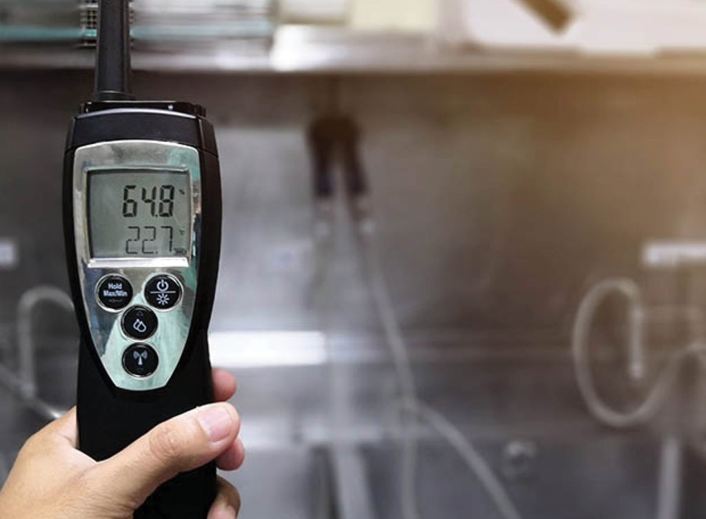 Een goede luchtvochtigheid voor de mens ligt tussen de 40% en de 60%