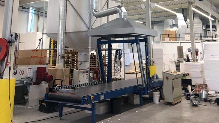 Dampafzuiging met behulp van afzuigkap