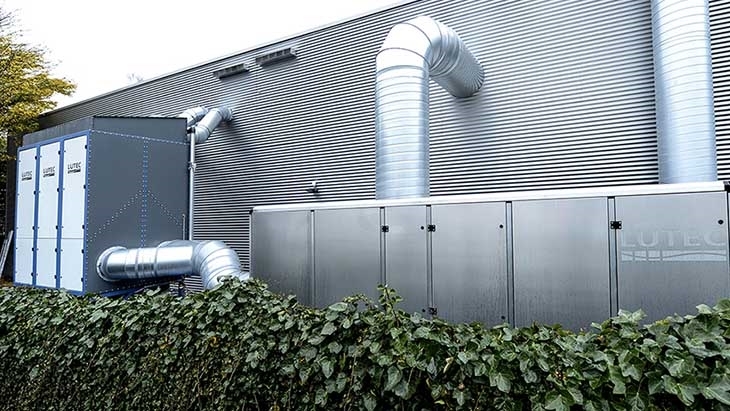 Stofafzuiging met warmteterugwinning