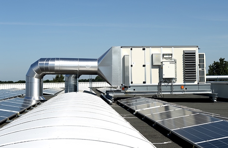 Indirect adiabatische koeling