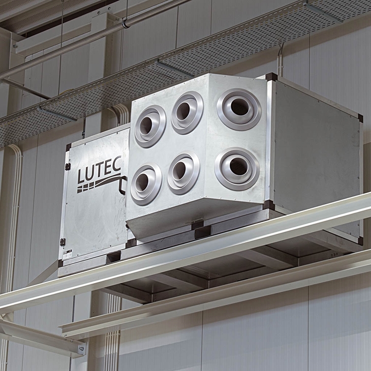 Universele opmengunit voor lichte tot matig vervuilde lucht